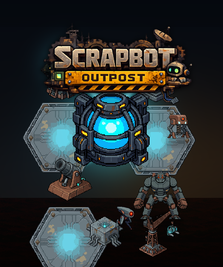 Scrapbot Outpost vertical capsule art